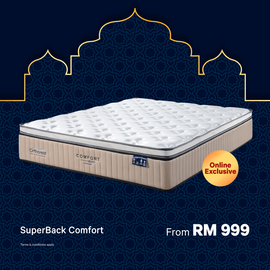 [Online Exclusive] Orthorest SuperBack Comfort Mattress